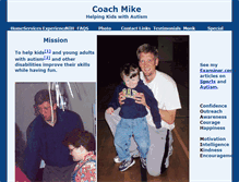 Tablet Screenshot of coachmike.net